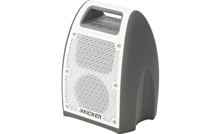 Kicker Bullfrog® BF400 Music System Gray - back
