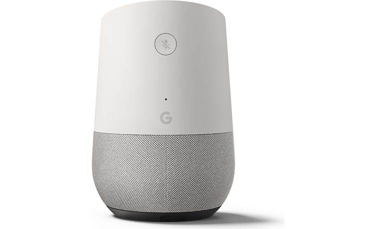 Google Home The removable base can be swapped out with a colorful one (sold separately)