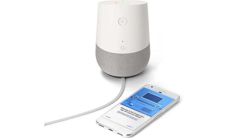 Google Home Compatible with Google Cast streaming services (phone not included)