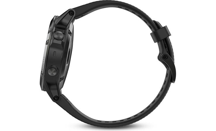 Garmin Fenix 5 Sapphire Edition (Black Sapphire with black band) GPS ...