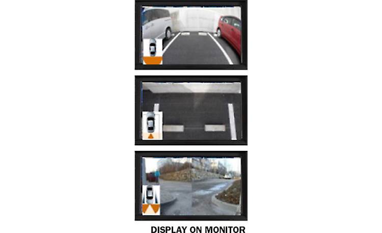 Advent CAM430MV Multi-view backup camera at Crutchfield