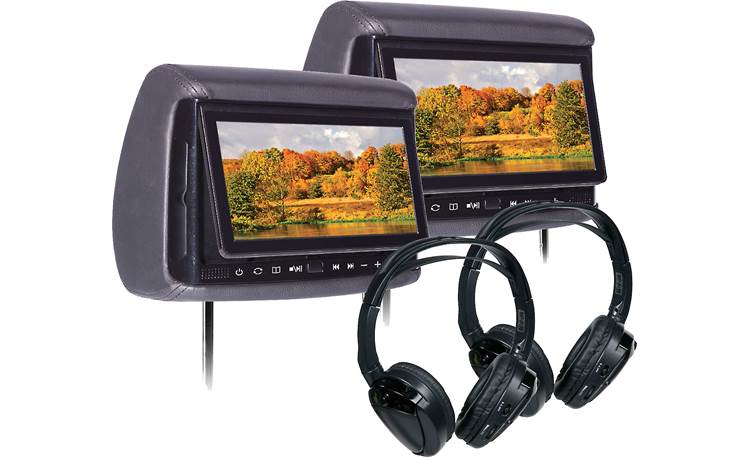 Concept BSD705PKG  Bundle Equip your backseat for total entertainment with two 7