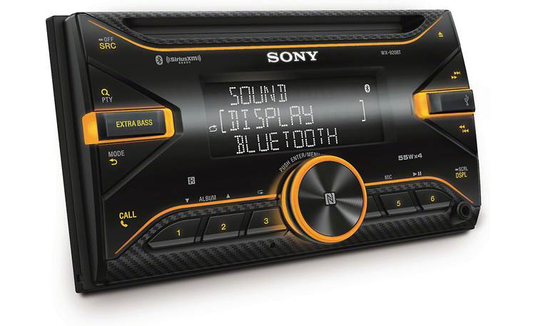 Sony WX-920BT CD receiver at Crutchfield