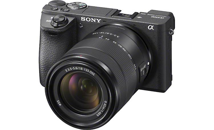 Sony E 18-135mm f/3.5-5.6 OSS Shown mounted on Sony a6500 (camera not included)