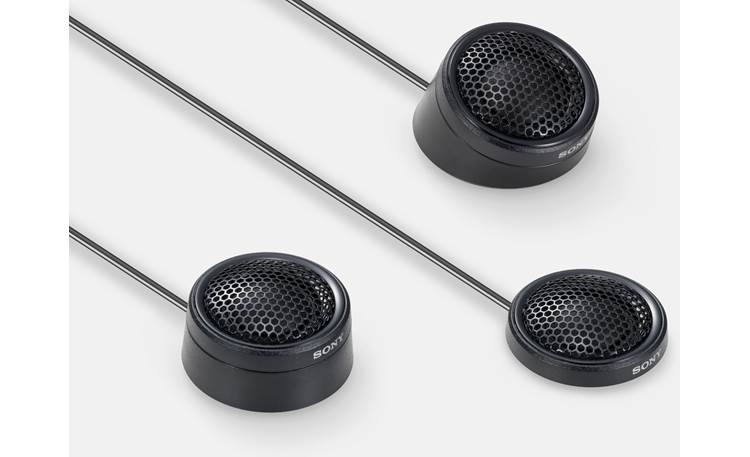Sony XS-GS1631C Sony gives you three mounting options for your two tweeters