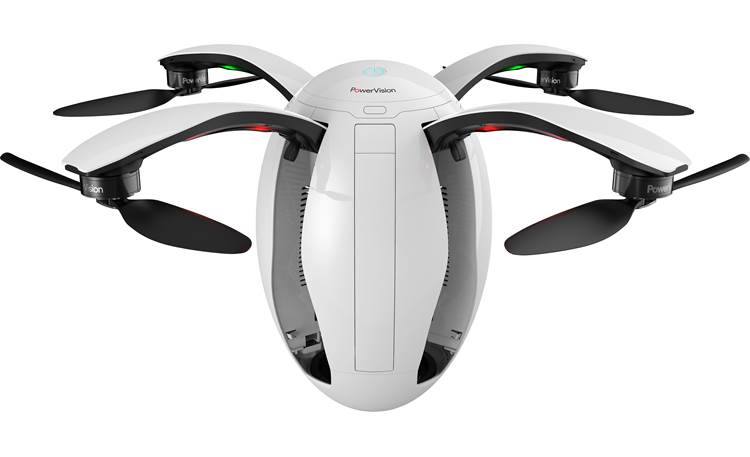 PowerVision PowerEgg Egg-shaped flying drone with 4K Ultra HD camera and  flight controllers at Crutchfield