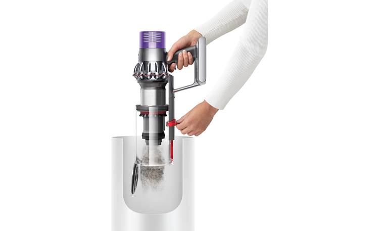 Dyson Cyclone V10 Animal Easy one-touch bin emptying helps keep your hands clean