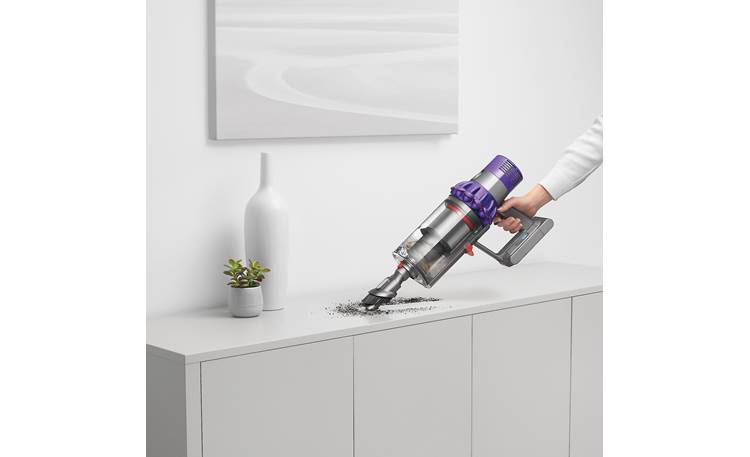 Dyson Cyclone V10 Animal Converts easily to a handheld cleaner