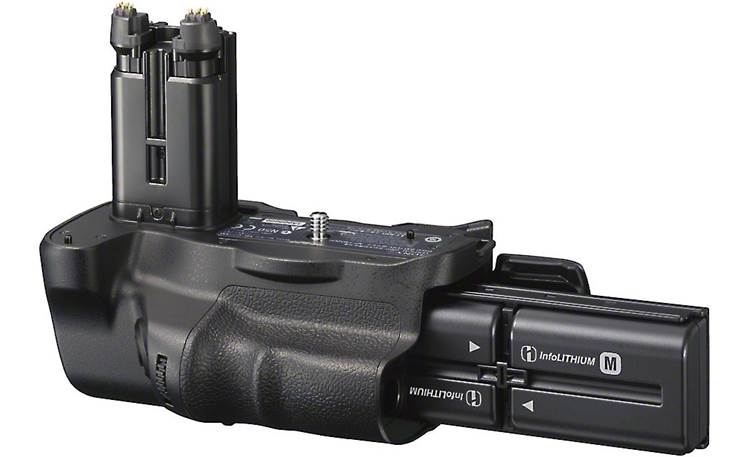 Sony VG-C77AM Double your shooting time with two rechargeable InfoLITHIUM™ batteries.