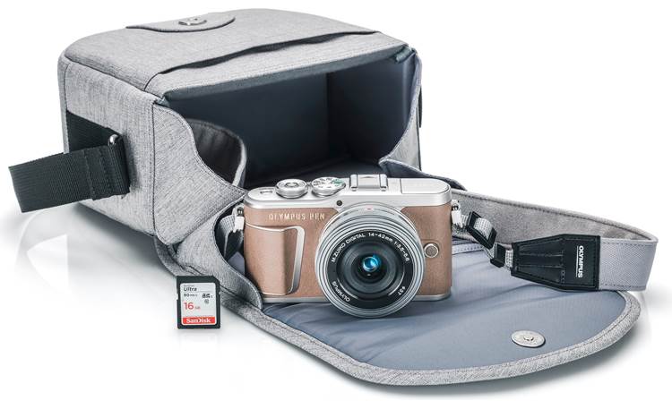 Olympus PEN E-PL9 Kit (Brown) 16.1-megapixel mirrorless camera