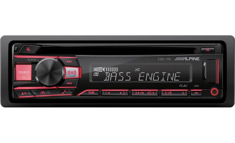 Alpine CDE-170 Get classic Alpine looks and great sound for your road trip