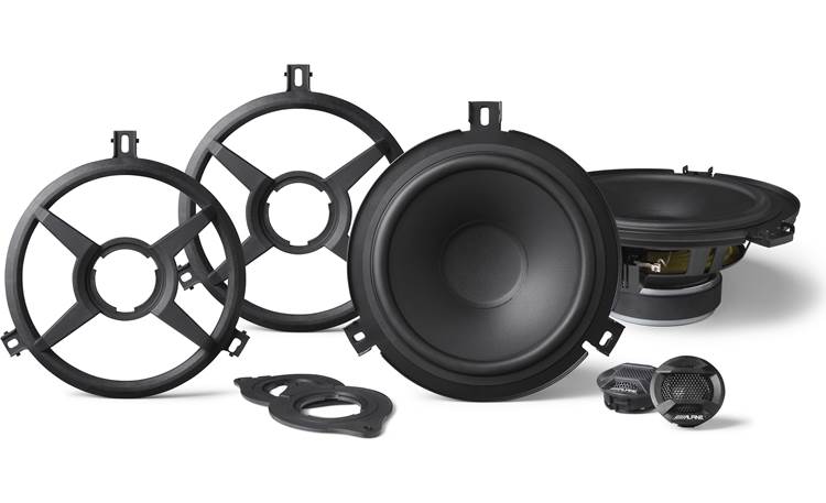 Alpine SPV-65X-WRA Install these vehicle-specific speakers as components or coaxials