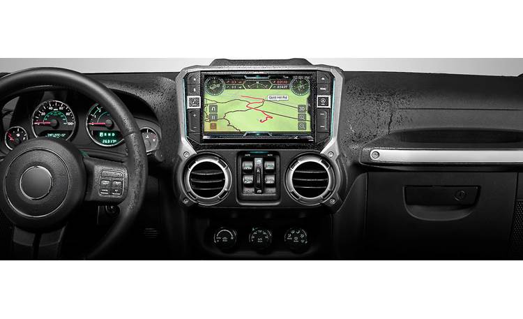 Alpine X209-WRA-OR In-Dash Restyle System Front
