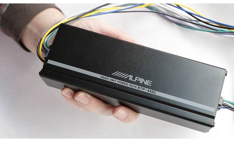 Alpine KTP-445U Power Pack Compact 4-Channel car Amplifier 45 watts RMS X 4 Bundle 