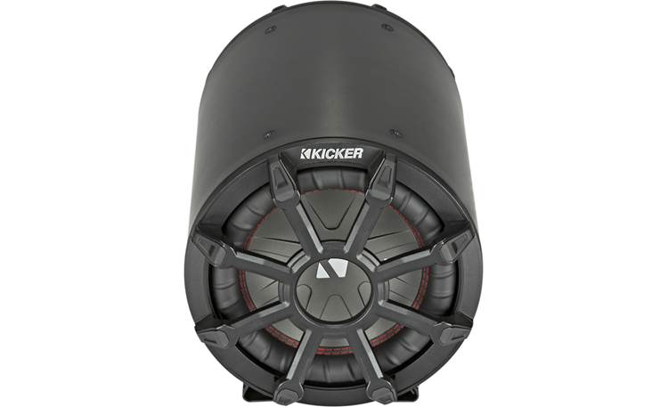 KICKER 600W 8" Tube Subwoofer Enclosure w/ 8" Passive Radiator45CWTB82 
