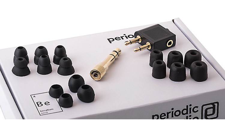 Periodic Audio Be IEM Included ear tips and accesories