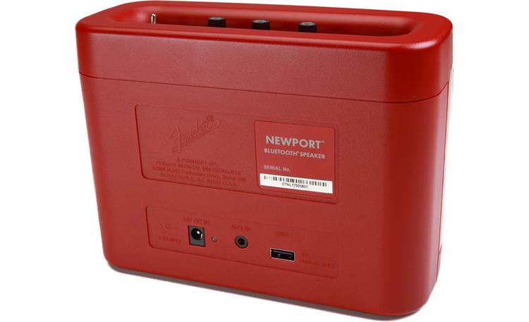 Fender Newport (Dakota Red) Portable Bluetooth® speaker at Crutchfield