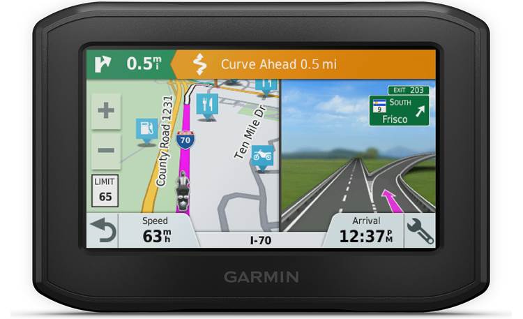 Garmin zūmo® 396 LMT-S The Garmin zumo 396 LMT-S warns you of potentially dangerous road conditions ahead