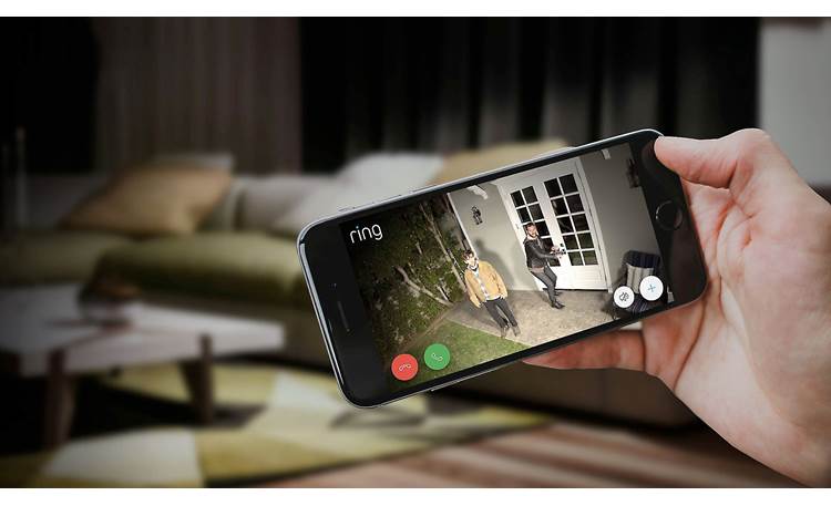 Ring Spotlight Cam Battery Keep an eye on your home from wherever you are