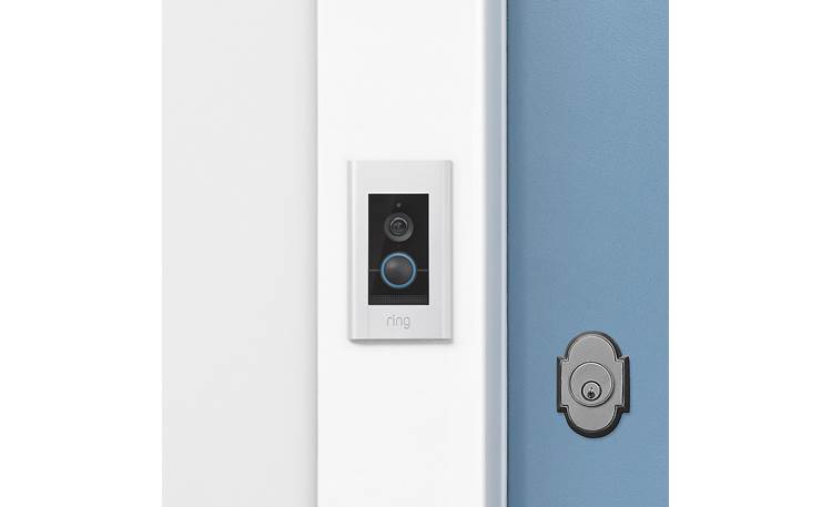 Ring Video Doorbell Elite Securely flush-mounted