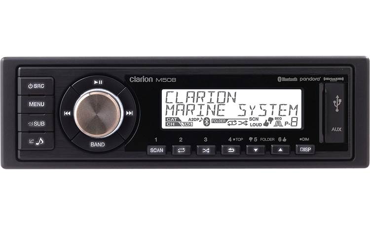 Clarion M508 marine-rated receiver