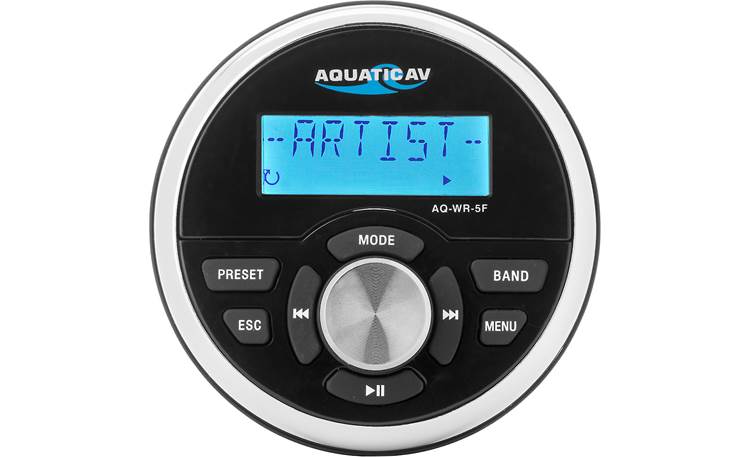 Aquatic AV AQ-WR-5F Take command of your Aquatic AV marine stereo