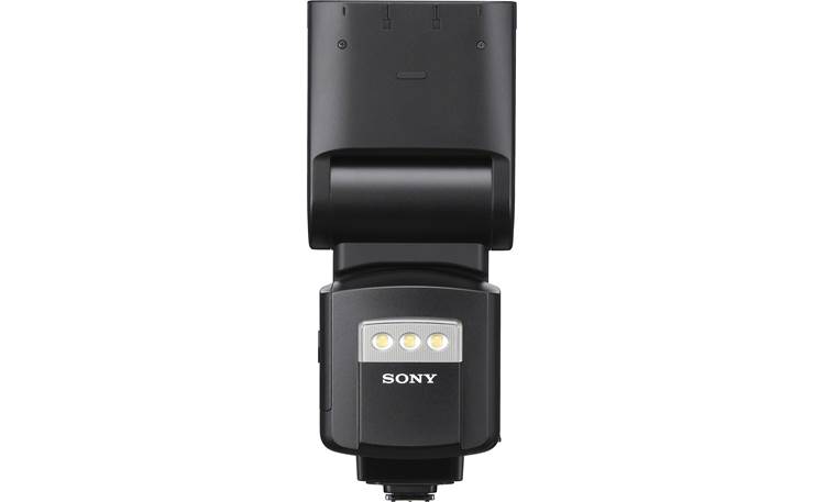 Sony HVL-F60RM Flash head tilts up to 150° upward