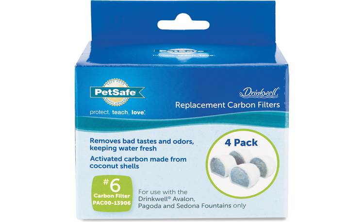 PetSafe Drinkwell® Fountain Replacement Filters Four filters to keep your pet's water fresh