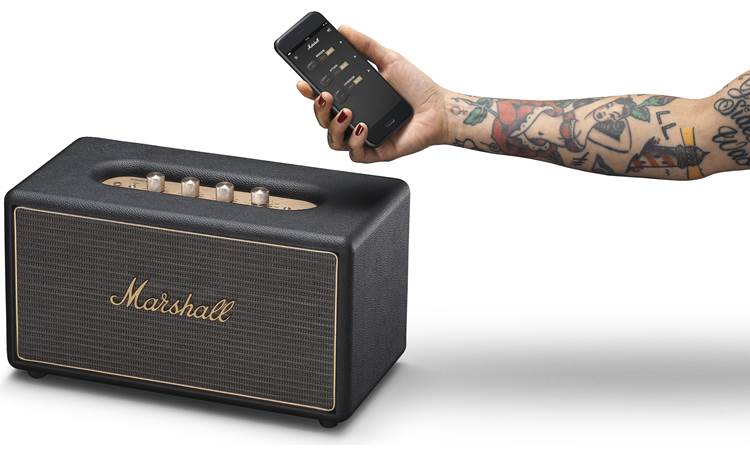 Marshall Stanmore Multi-room Black - stream wirelessly via Bluetooth (smartphone not included)