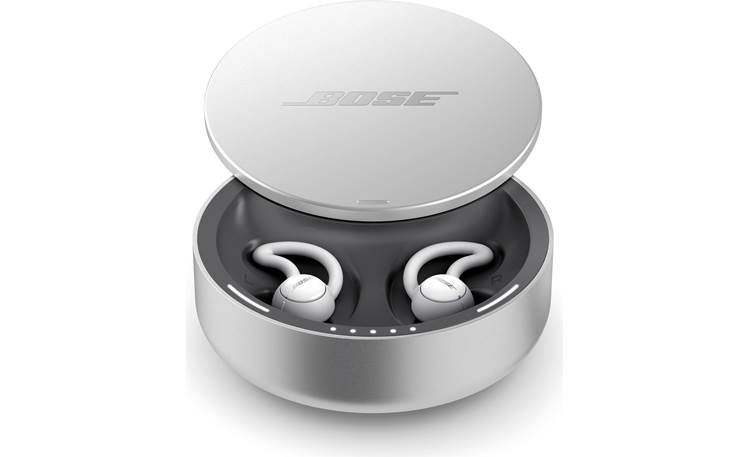 Bose® noise-masking sleepbuds Inside charging case