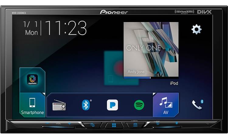 ラジオ・コンポ Pioneer carrozzeria AVIC Pioneer MVH-2400NEX (does not play CDs) Digital multimedia