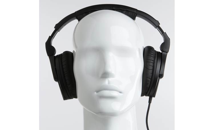 Sennheiser HD 280 Pro Mannequin shown for fit and scale