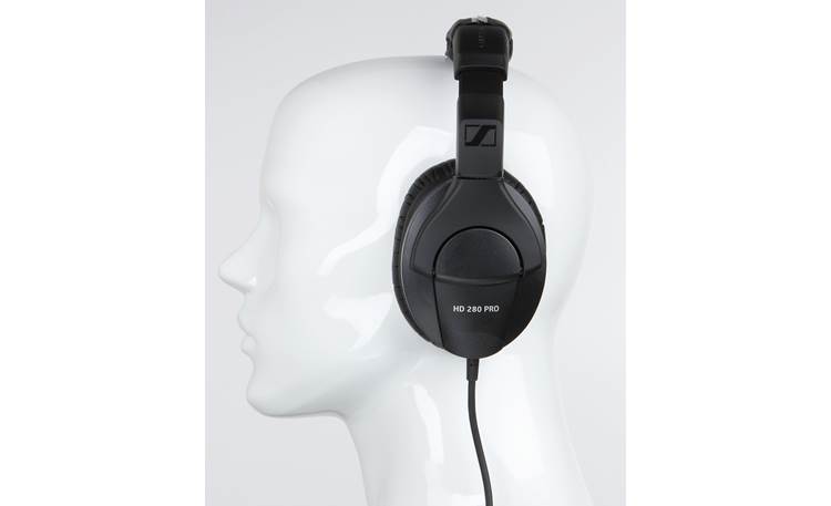 Sennheiser HD 280 Pro Mannequin shown for fit and scale