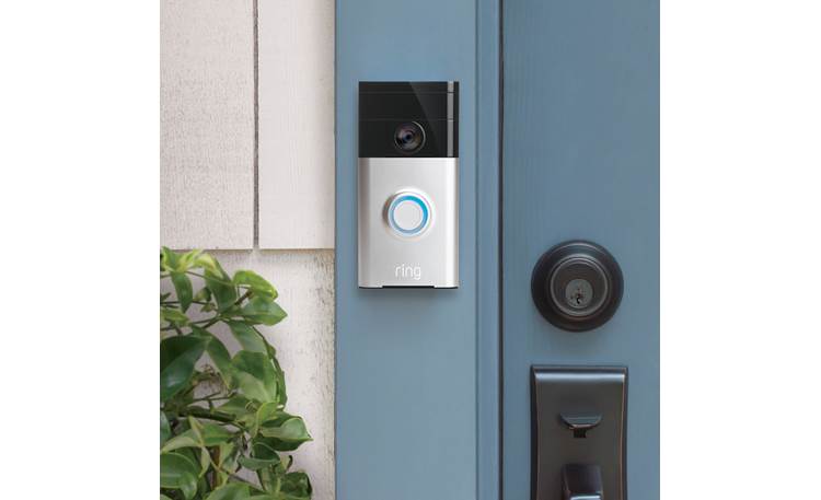 Ring Video Doorbell Slim design fits in anywhere