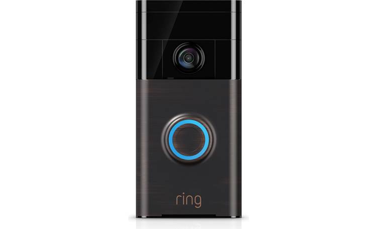 720P HD Wifi Ring Video Doorbell 2 Satin Nickel Venetian Color Smart Home Bell 