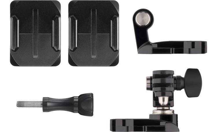 GoPro Helmet Front and Side Mount Shown with included accessories