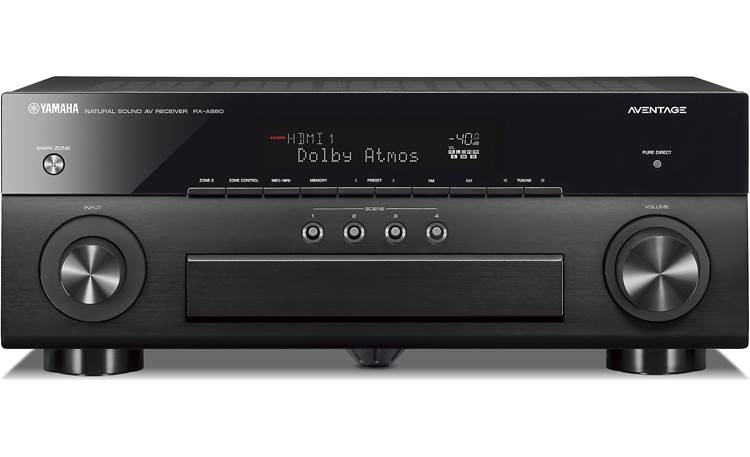 Yamaha AVENTAGE RX-A880 7.2-channel home theater receiver with Wi