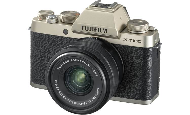 Fujifilm X-T100 Kit Angled front view