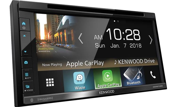 Kenwood DDX6705S DVD receiver at Crutchfield