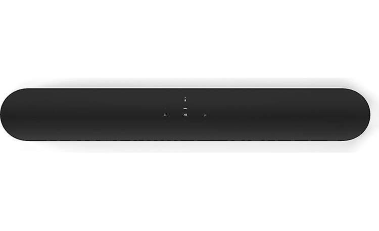 Sonos Beam Black - top-mounted control buttons