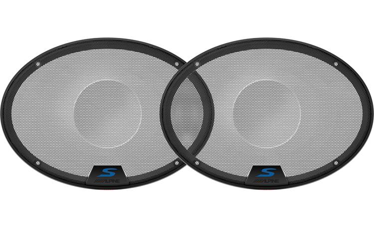 Alpine KTE-S69G Add grilles to Alpine's S-S69 and S-S69C car speakers