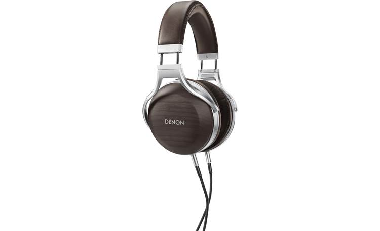 Denon AH-D5200 Over-ear zebrawood headphones at Crutchfield