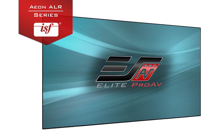 Elite Screens Aeon AR100DHD5 Screen surface is ISF-certified to display accurate colors