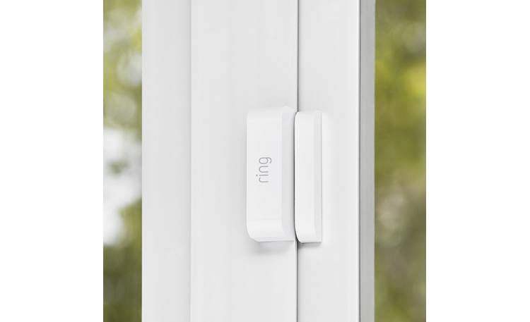 Ring Alarm Security Kit Contact sensors let you know when a door or window is opened