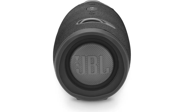 JBL Xtreme 2 Midnight Black - side-firing bass radiators
