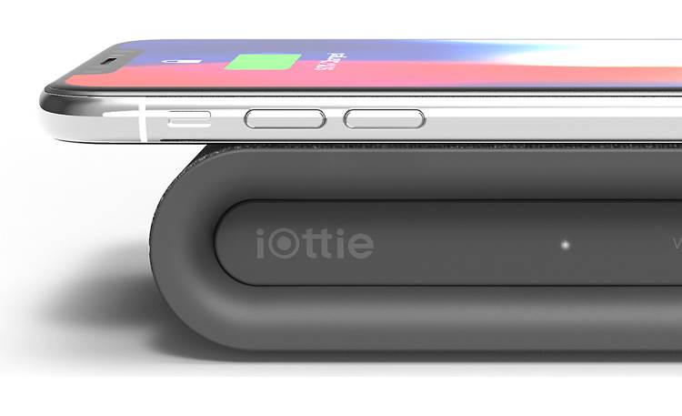 iOttie iON Wireless Plus Shown with phone on charger (phone not included)