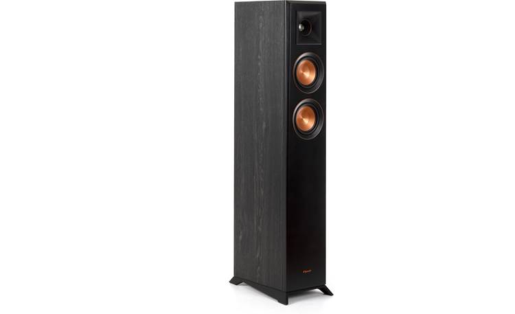 Klipsch Reference Premiere RP-4000F Angled view with magnetic grille removed