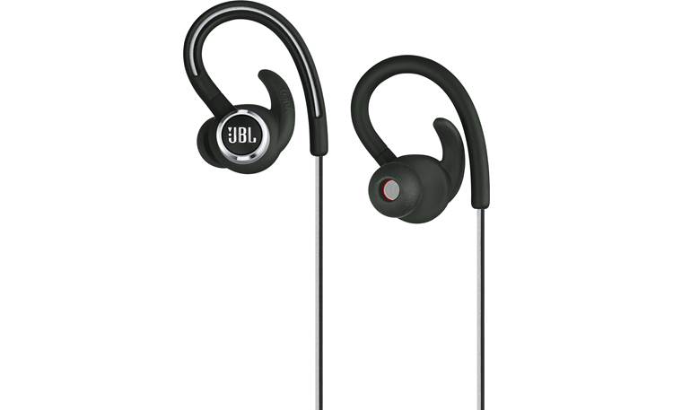 JBL Reflect Contour 2 Wraparound ear hook design helps keep the earbuds stable