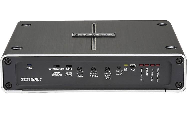 Kicker 42IQ1000.1 Q-Class mono subwoofer amplifier with