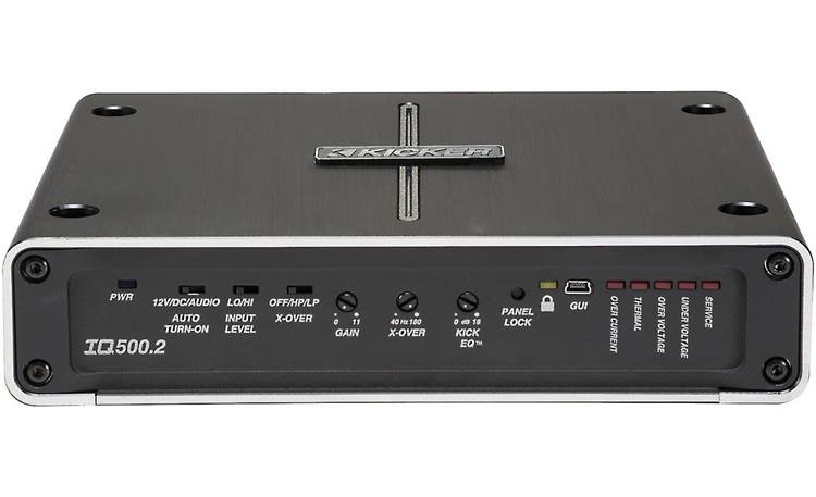 Kicker 42IQ500.2 Q-Class 2-channel car amplifier with digital